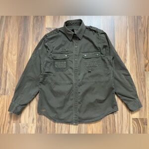 Lauren Ralph Lauren military style shirt jacket